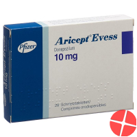 Aricept Evess Schmelztabletten 10mg 28 Stück