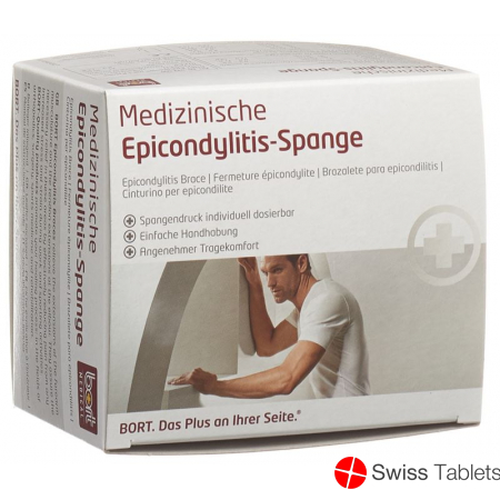 Bort Stabilo Epicondylitis Spange Grösse 3 Grau buy online