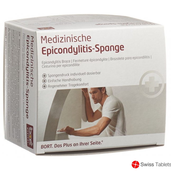 Bort Stabilo Epicondylitis Spange Grösse 5 Grau buy online