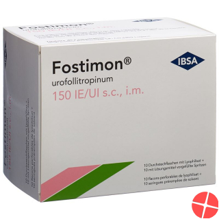 Fostimon Trockensubstanz 150 Ie C Solv Fertigspritzen 10 Stück
