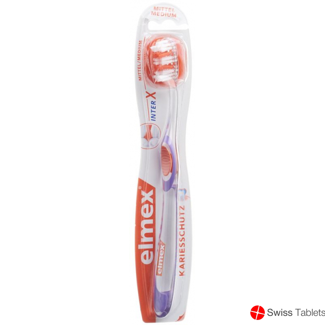 Elmex Kariesschutz Medium Zahnbürste buy online