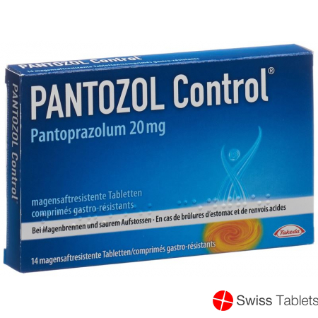 Pantozol Control 20mg 14 Tabletten buy online