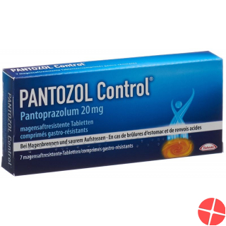 Pantozol Control 20mg 7 Tabletten