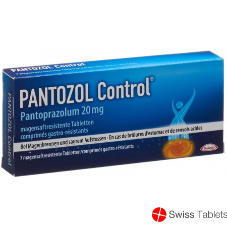 Pantozol Control 20mg 7 Tabletten buy online