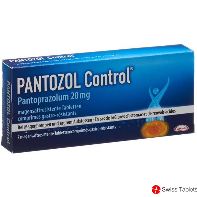 Pantozol Control 20mg 7 Tabletten buy online