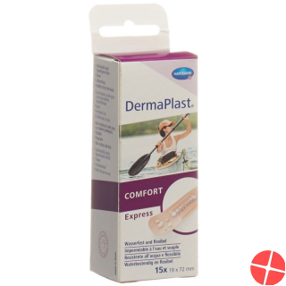 Dermaplast Comfort Express Strips 19x72mm 15 Pieces