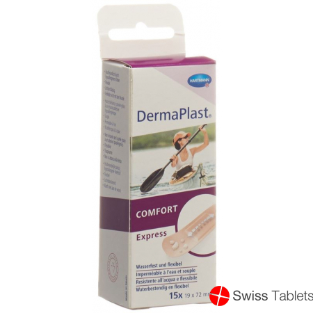Dermaplast Comfort Express Strips 19x72mm 15 Pieces buy online