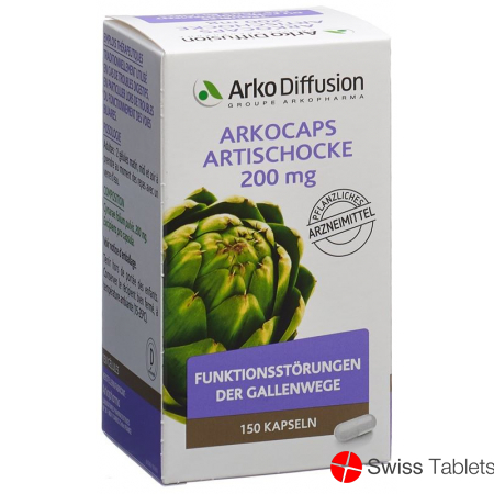 Arkocaps Artischocken Kapseln 200mg 150 Stück buy online