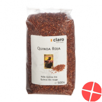 Claro Quinoa Koerner Roja Rot 500g Claro Quinoa Koerner Roja Rot 500g