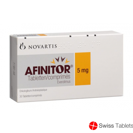 Afinitor 5 mg 30 tablets