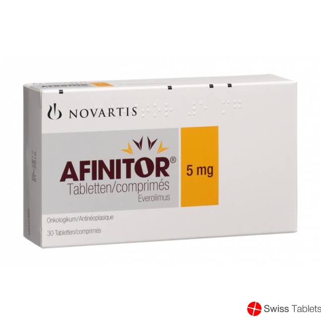 Afinitor 5 mg 30 tablets