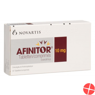 Afinitor 10 mg 30 tablets Afinitor 10 mg 30 tablets