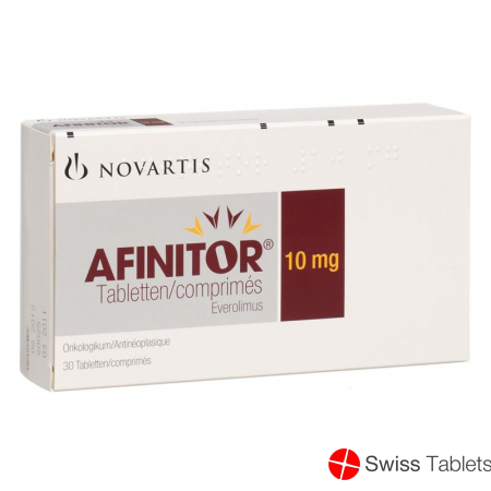 Afinitor 10 mg 30 tablets