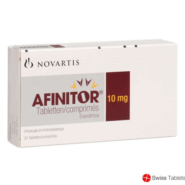 Afinitor 10 mg 30 tablets