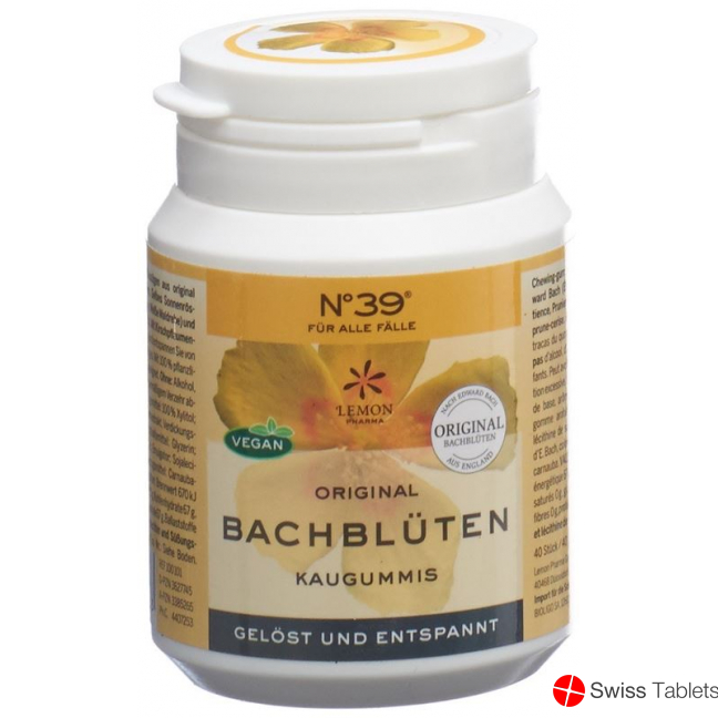 Dr. Bach Kaugummi im Notfall Dose 60g buy online