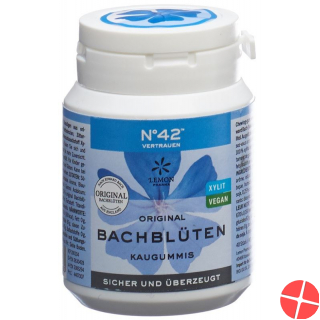 Dr. Bach Kaugummi für Selbstvertrauen Dose 60g Dr. Bach Kaugummi für Selbstvertrauen Dose 60g