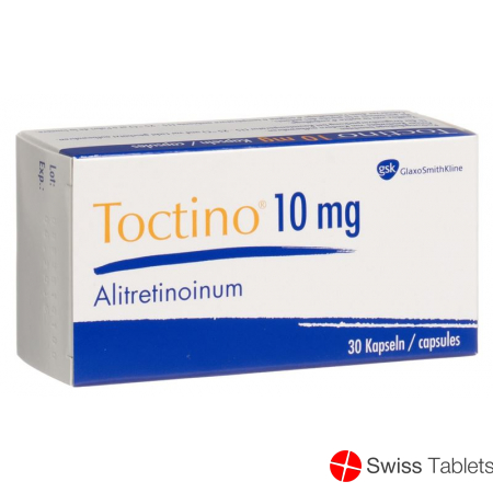 Toctino 10 mg 30 capsules