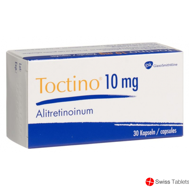 Toctino 10 mg 30 capsules