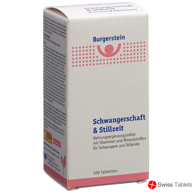 BURGERSTEIN Schwangerschaft&Stillzeit tablets buy online