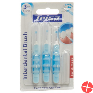 Trisa 3.0 mm 3 pieces interdental brush flexible