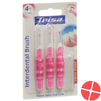 Trisa 3.0-5.0 mm 3 pieces interdental brushes flexible