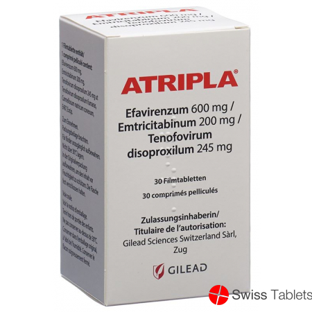 Atripla Filmtabletten 30 Stück buy online