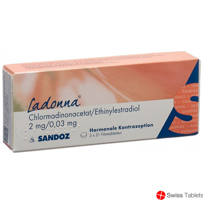 Ladonna Filmtabletten 3x 21 Stück buy online