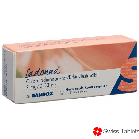 Ladonna Filmtabletten 6x 21 Stück buy online