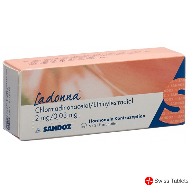 Ladonna Filmtabletten 6x 21 Stück buy online
