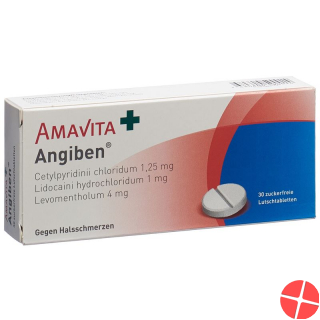 Amavita Angiben Lutschtabletten 30 Stück
