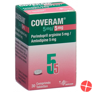 Coveram Tabletten 5/5mg 30 Stück