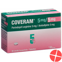 Coveram Tabletten 5/5mg 90 Stück