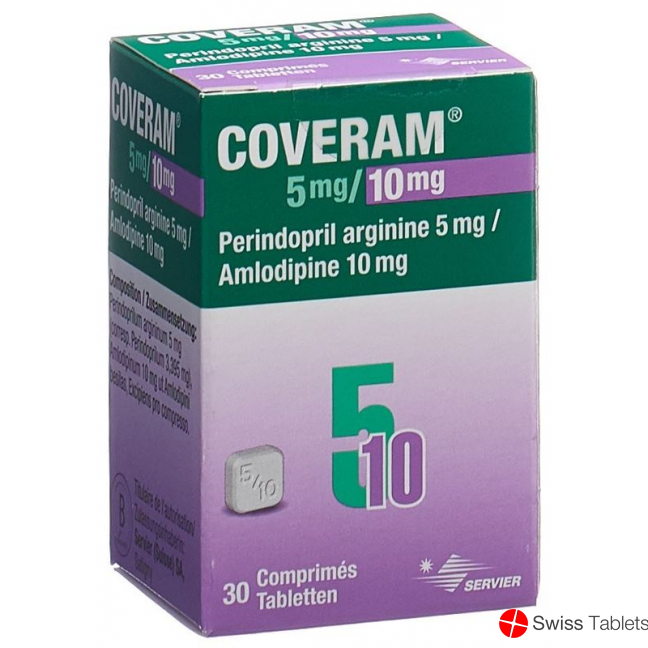 Coveram Tabletten 5/10mg 30 Stück buy online