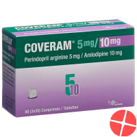 Coveram Tabletten 5/10mg 90 Stück