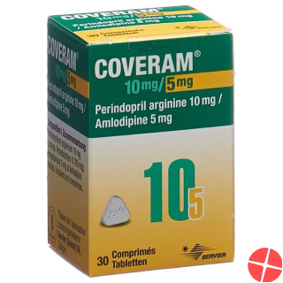 Coveram Tabletten 10/5mg 30 Stück