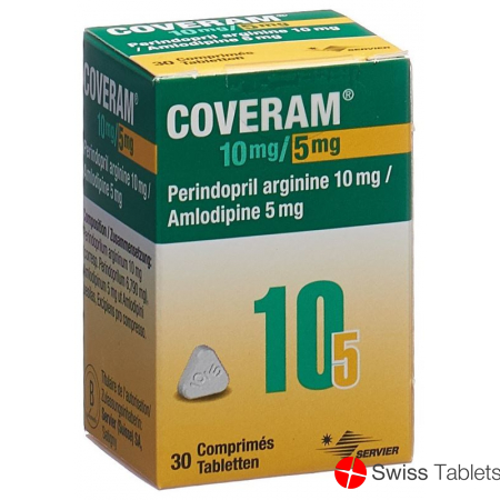 Coveram Tabletten 10/5mg 30 Stück buy online