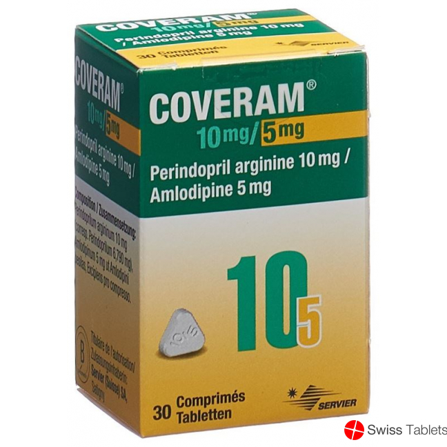 Coveram Tabletten 10/5mg 30 Stück buy online