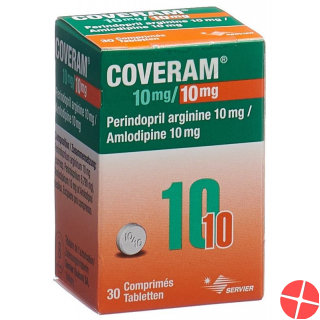 Coveram Tabletten 10/10mg 30 Stück