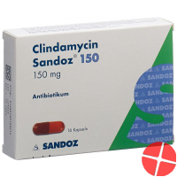 Clindamycin Sandoz Kapseln 150mg 16 Stück