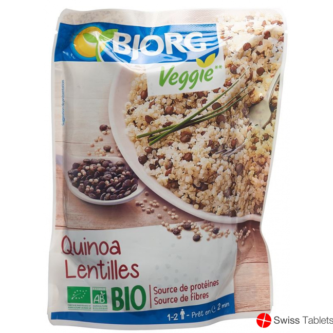 Bjorg Quinoa Lentilles Doy Pack 250g buy online