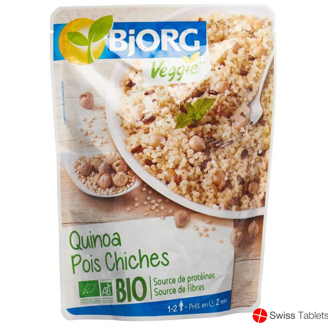 Bjorg Quinoa Pois Chiches Doy Pack 250g buy online