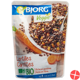 Bjorg Lentilles Carottes Doy Pack 250g