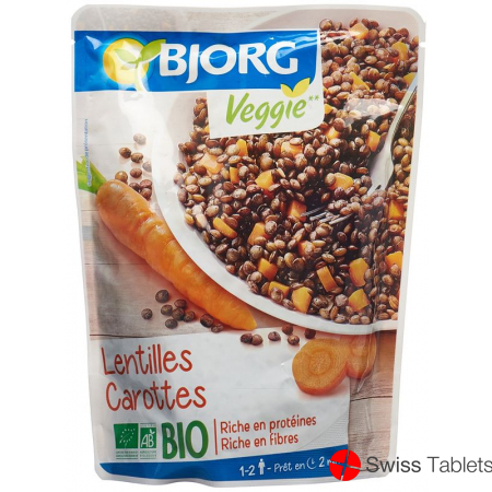 Bjorg Lentilles Carottes Doy Pack 250g buy online