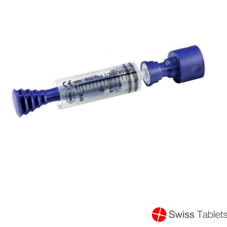 Accu-chek Spirit Ampullen System 3.15ml 25 Stück buy online