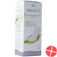 Organyc Slipeinlagen Flach Light Flow 24 Stück