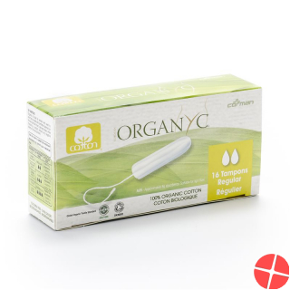 Organyc Tampons Regular 16 Stück