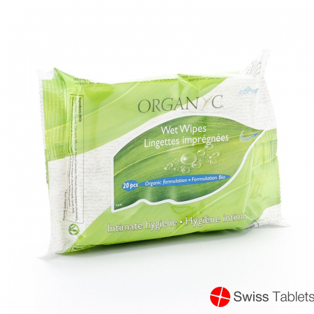 Organyc Feuchtigkeitstücher 20 Stück buy online