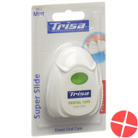Trisa Super Tape Zahnseide 25m Mint Fluor
