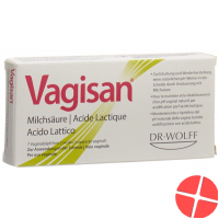 Vagisan Milchsäurezäpfchen Blister 7 Stück