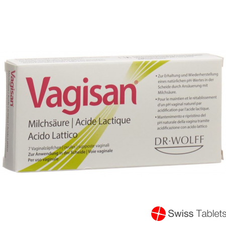 Vagisan Milchsäurezäpfchen Blister 7 Stück buy online